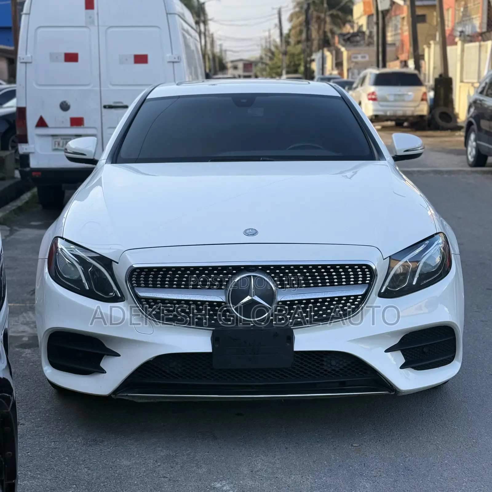 Mercedes-Benz E300 4Matic AWD Sedan (2.0L 4cyl 9A) 2017 White