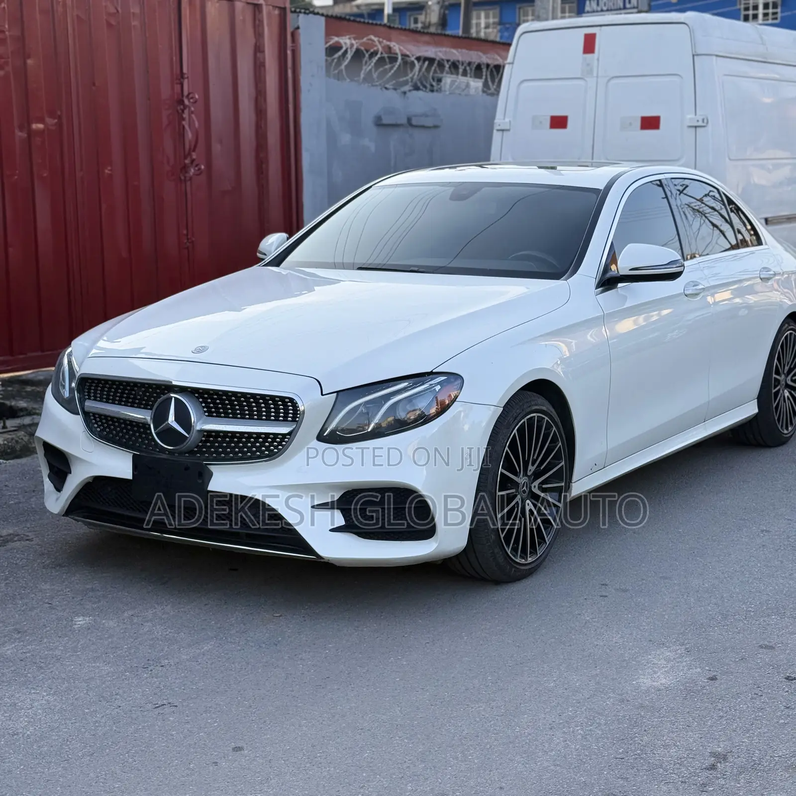 Mercedes-Benz E300 4Matic AWD Sedan (2.0L 4cyl 9A) 2017 White