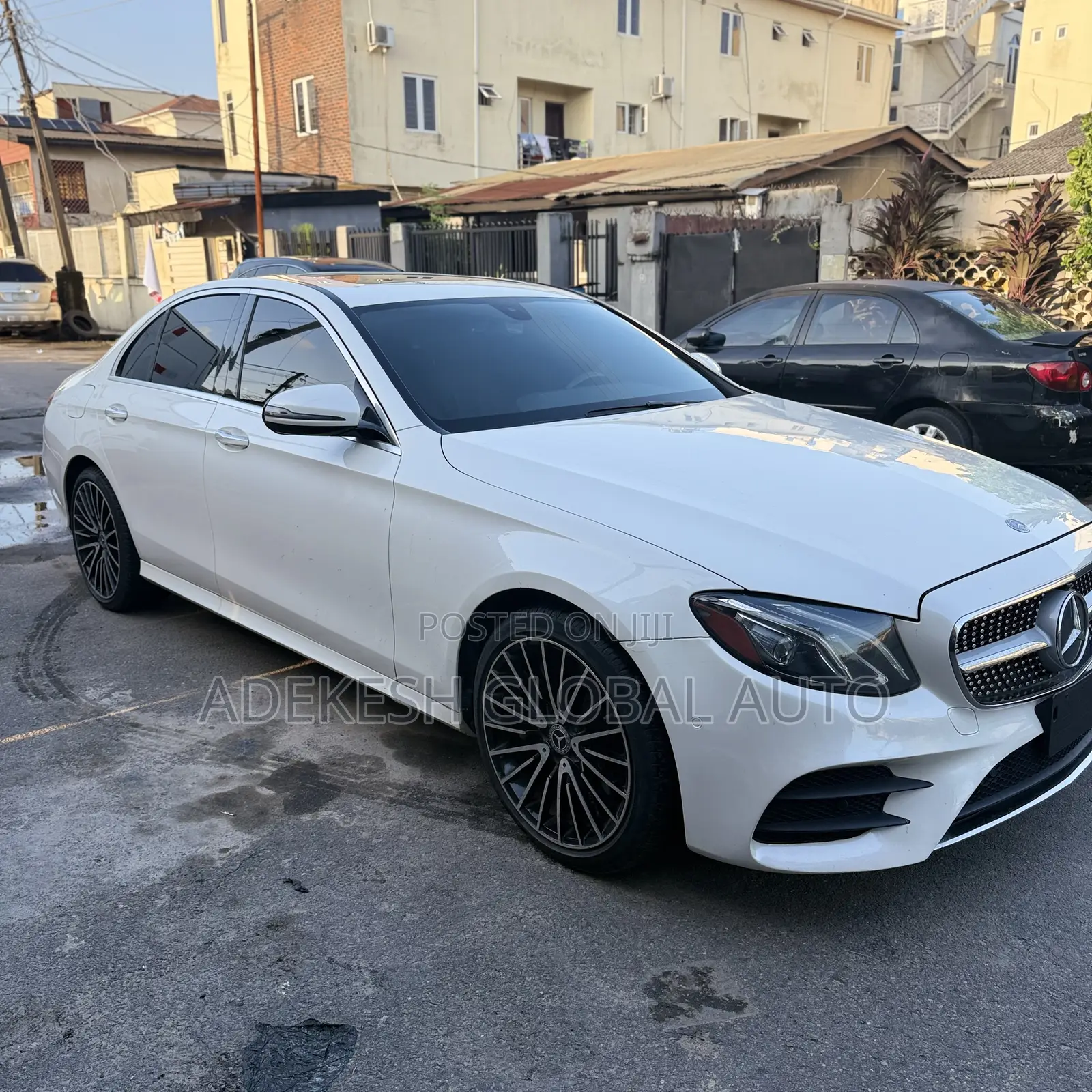 Mercedes-Benz E300 4Matic AWD Sedan (2.0L 4cyl 9A) 2017 White
