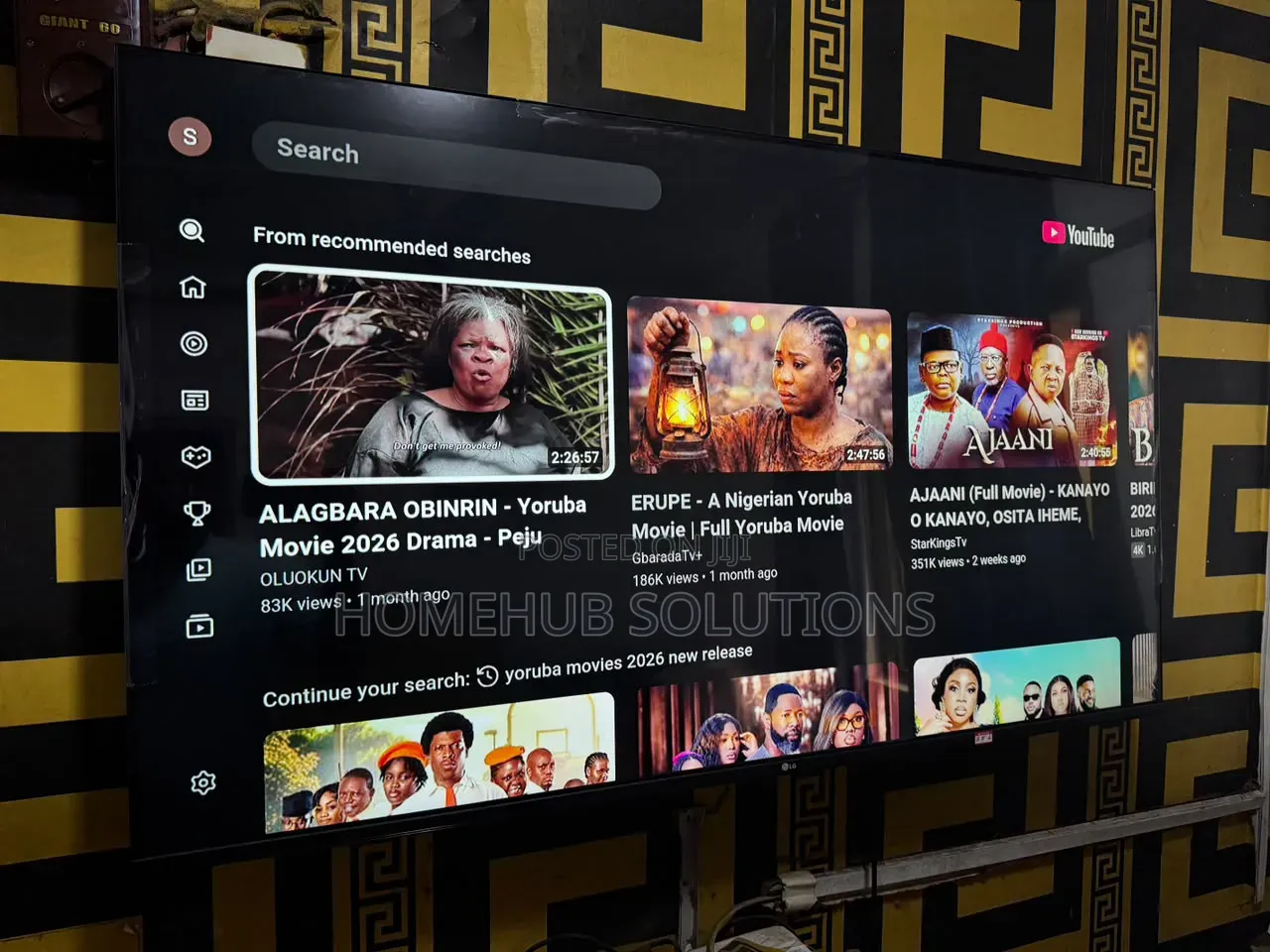Lg 65 Inches, 65uq70 Smart Tv Android Frameless Full Smart Tv