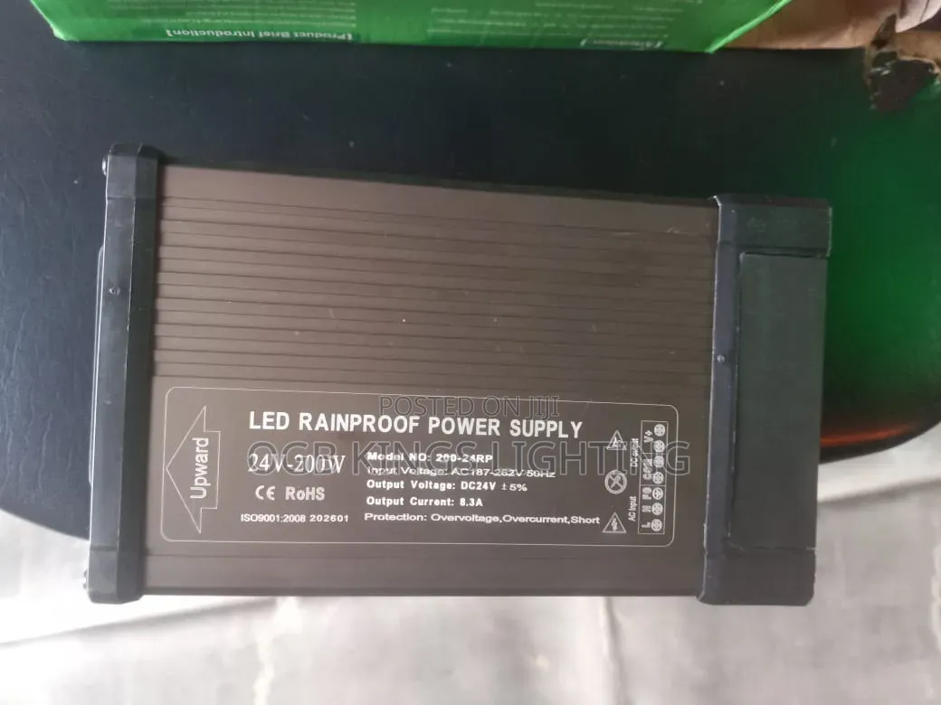 Led Waterproof Power Supply 24v 200w