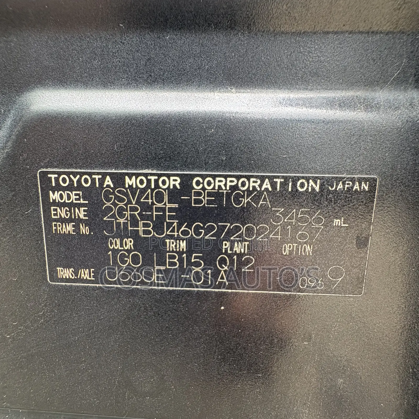 Lexus ES 350 2009 Gray