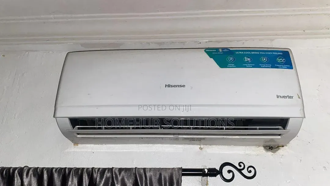 Very Clean 1.5hp Hisense Inverter Ac With Indoor Hanger and Remote