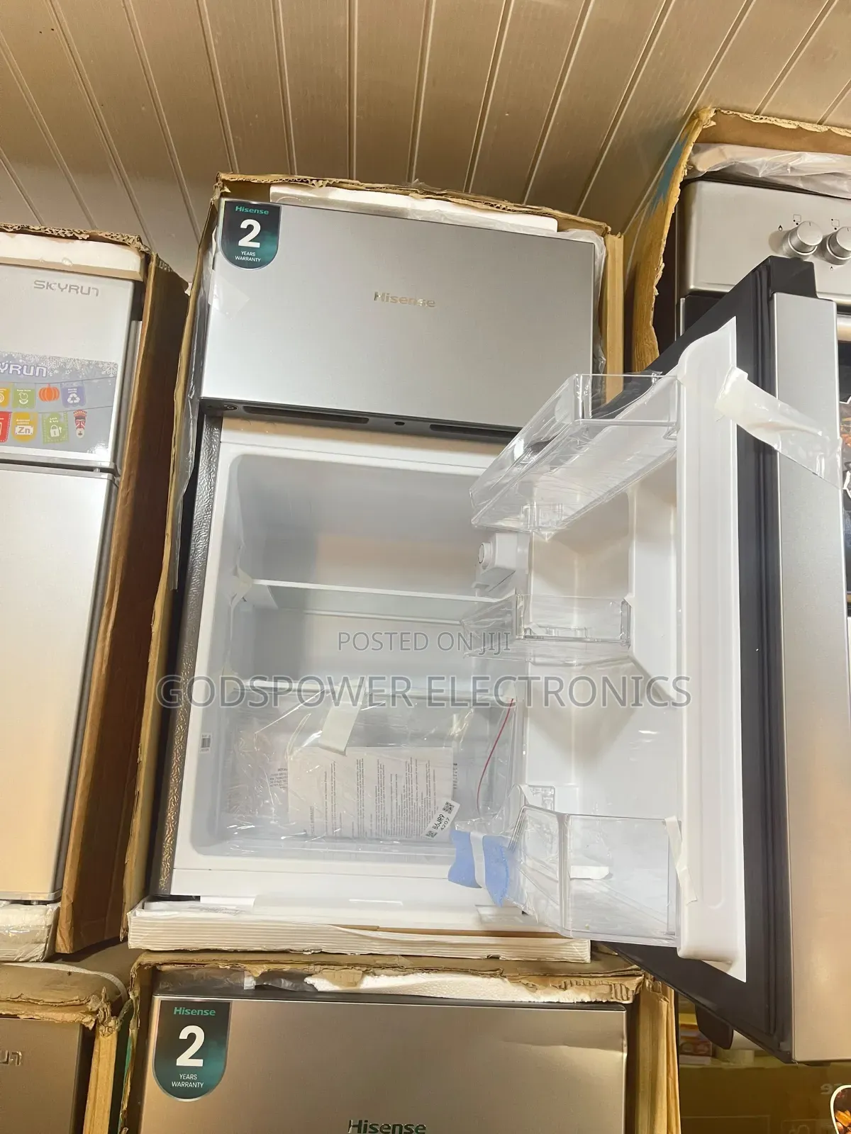 Hisense Double Door Fridge 2 Years Warranty