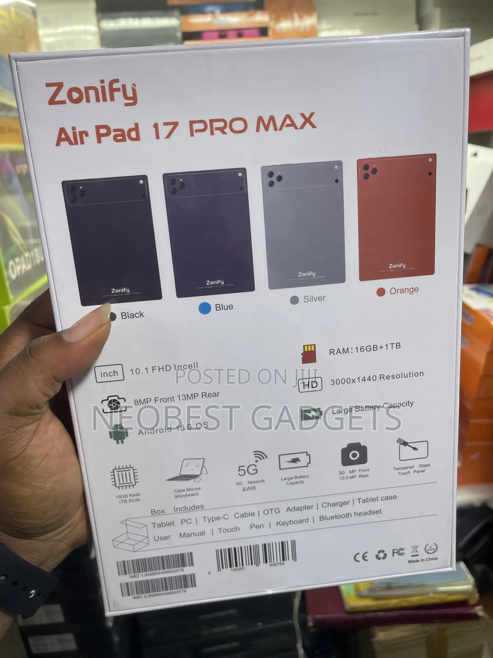 New Tablet 1 TB