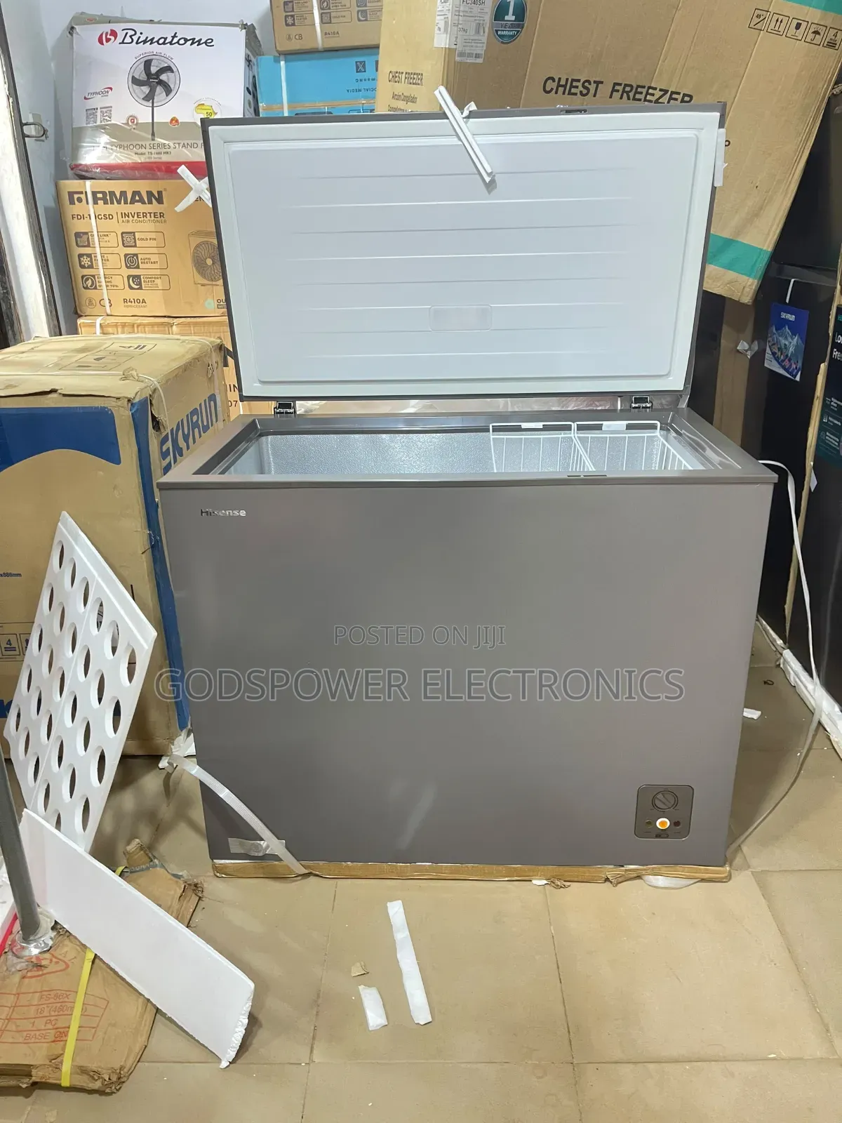 Hisense Freezer 250l Fc340sh 2 Years Warranty
