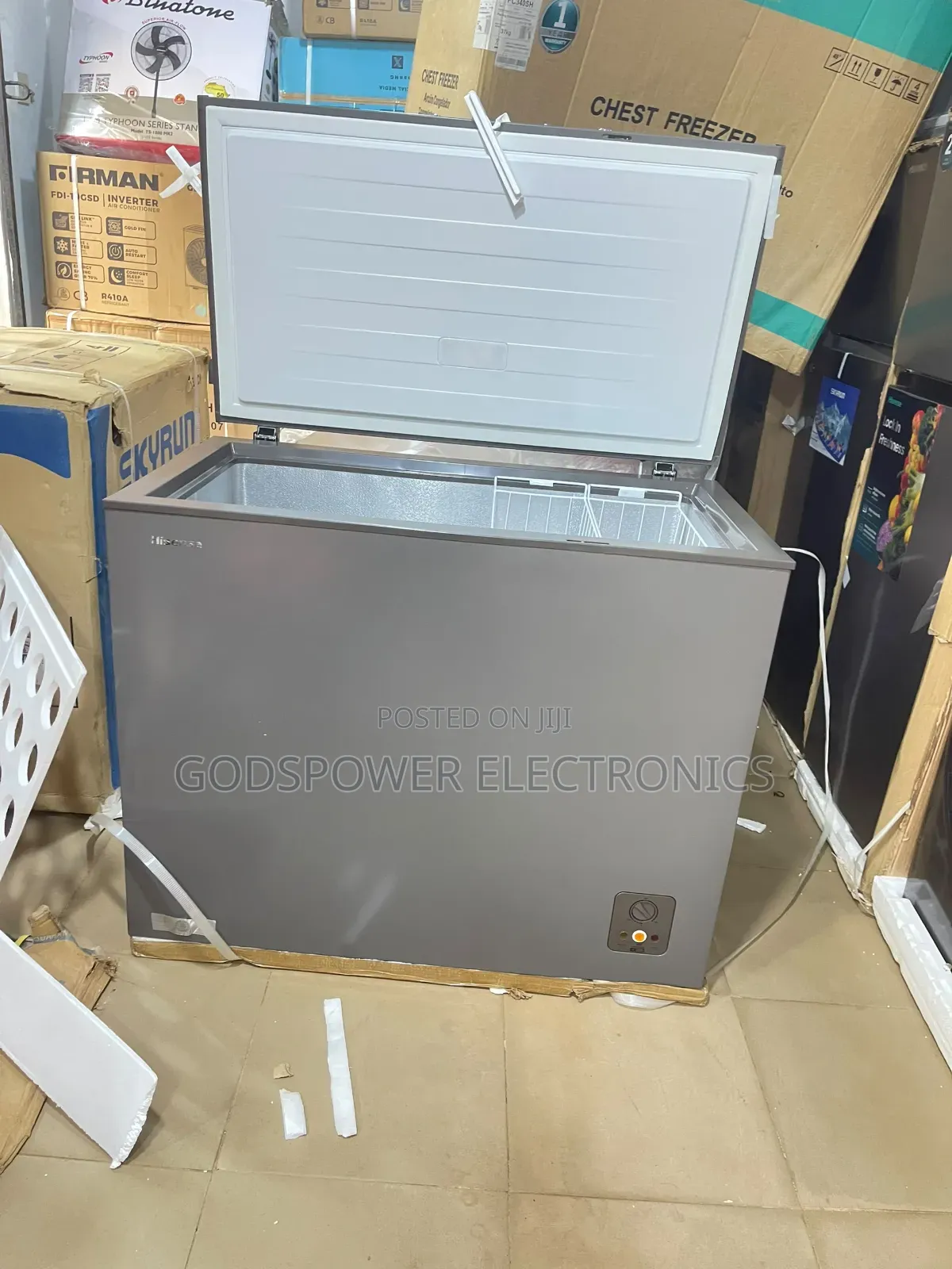 Hisense Freezer 250l Fc340sh 2 Years Warranty