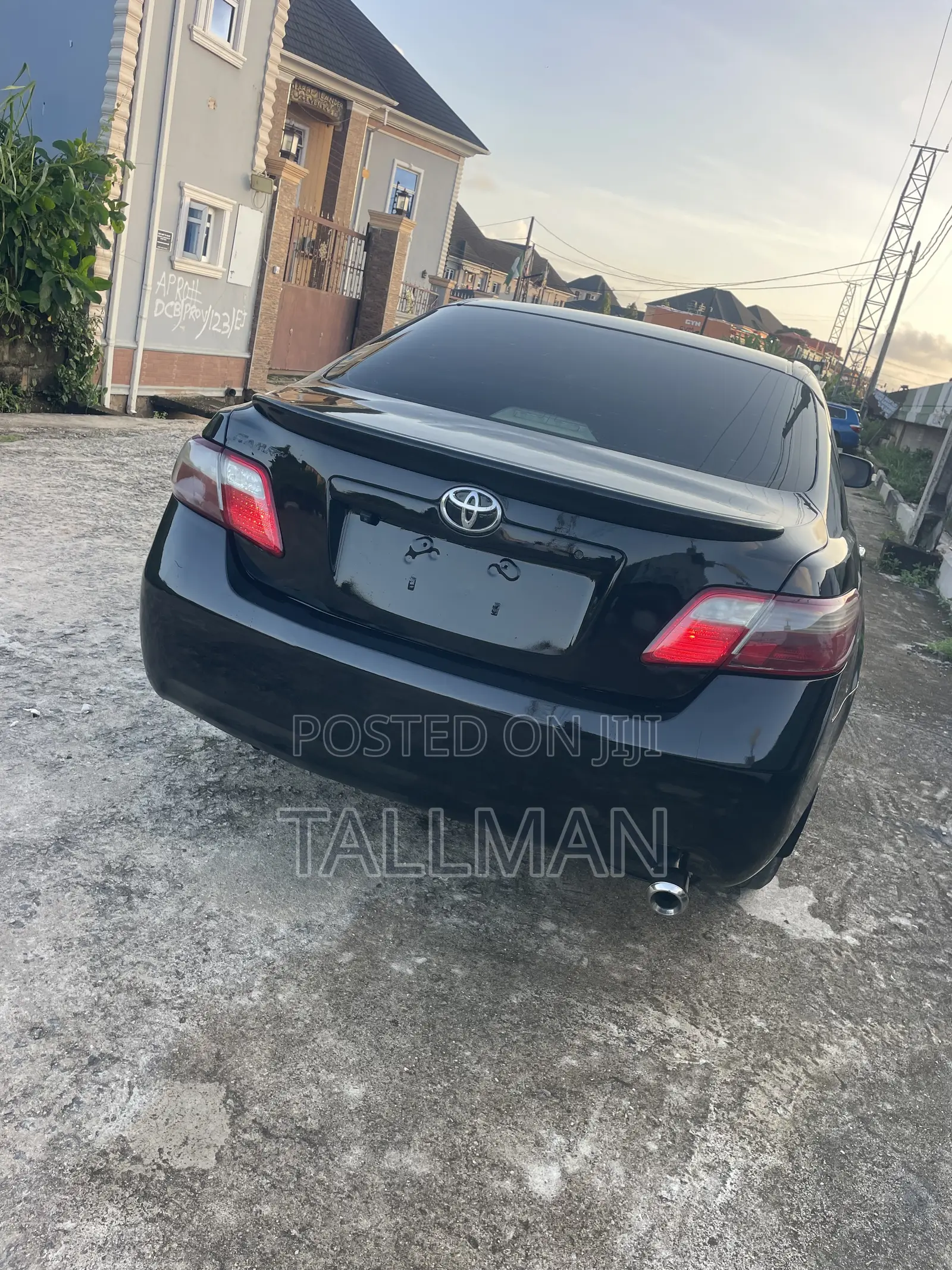 Toyota Camry 2.4 LE 2008 Black