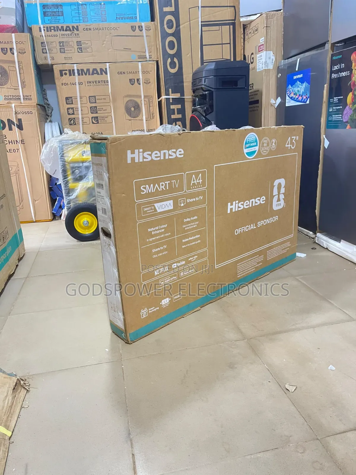 Hisense Vidaa 43 Inches Smart Tv
