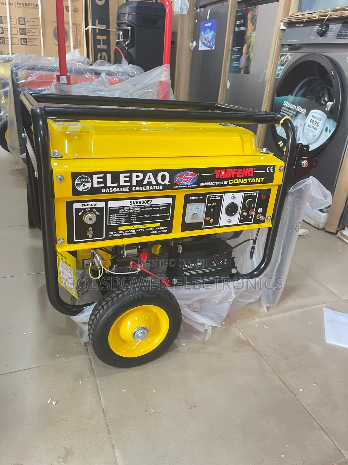 Brand New Elepaq Constant 4.5kva Generator