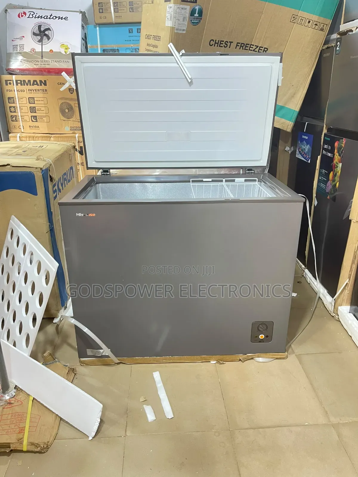 Hisense 250l Super Fast Cooling Chest Freezer 2 Years Warranty