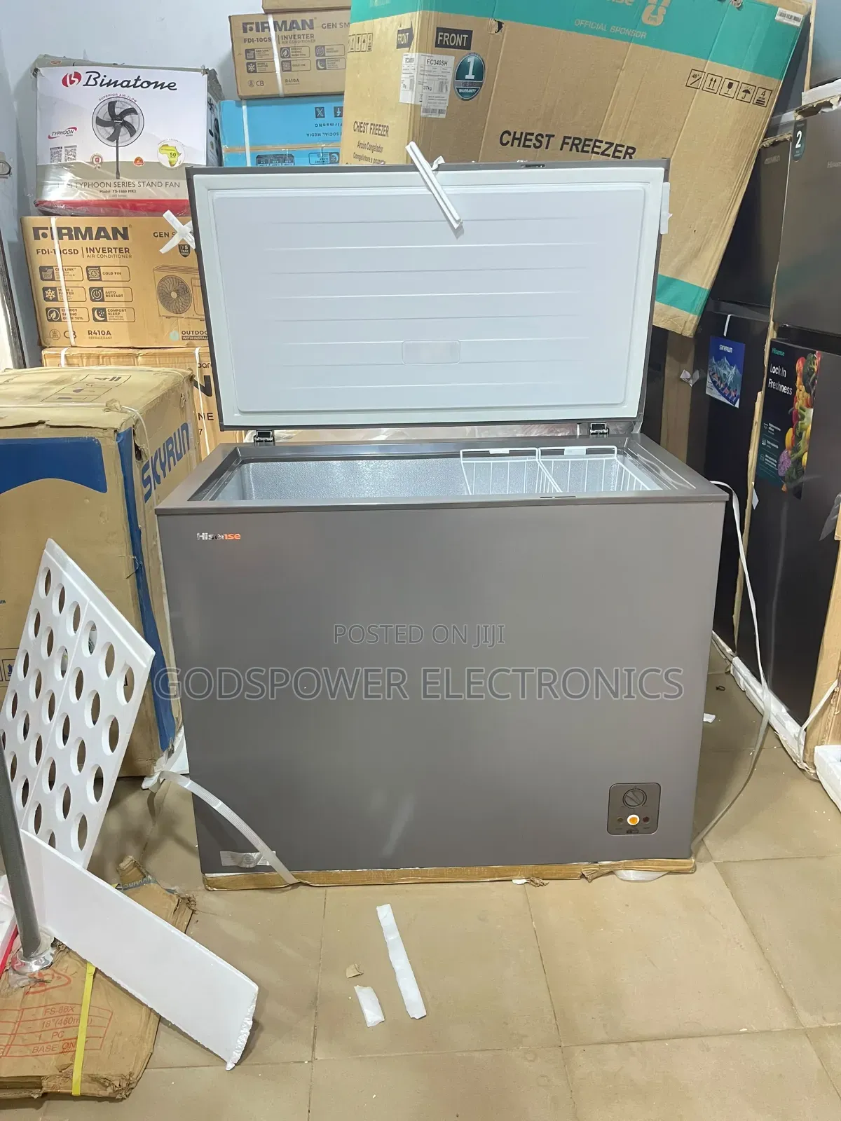 Hisense 250l Super Fast Cooling Chest Freezer 2 Years Warranty