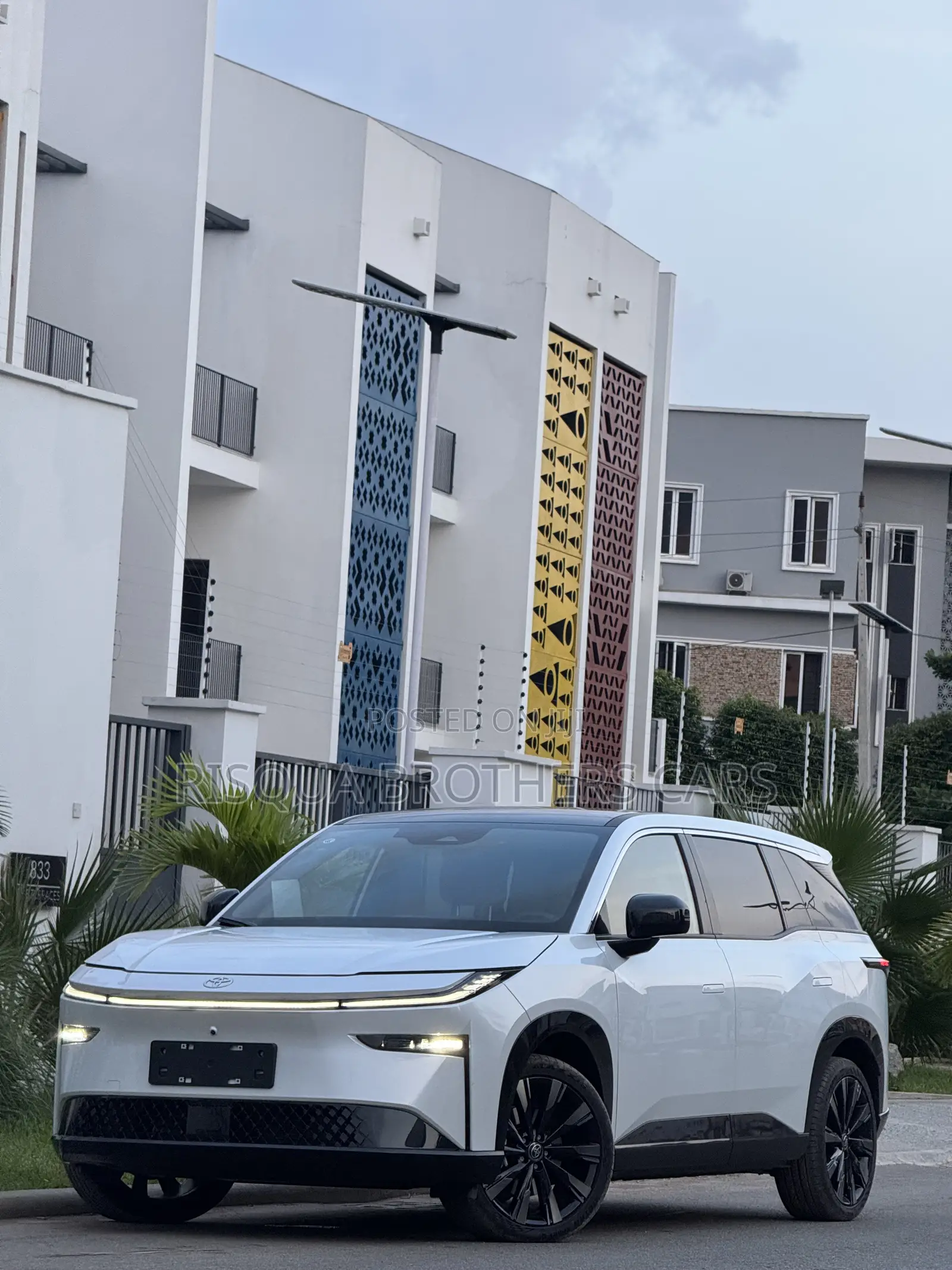 New Toyota bZ3 2025 White