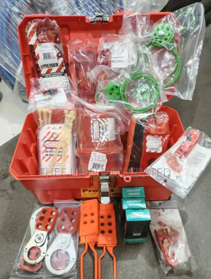 Industrial Lockout Tagout (Loto) Kit - Complete Safety Set