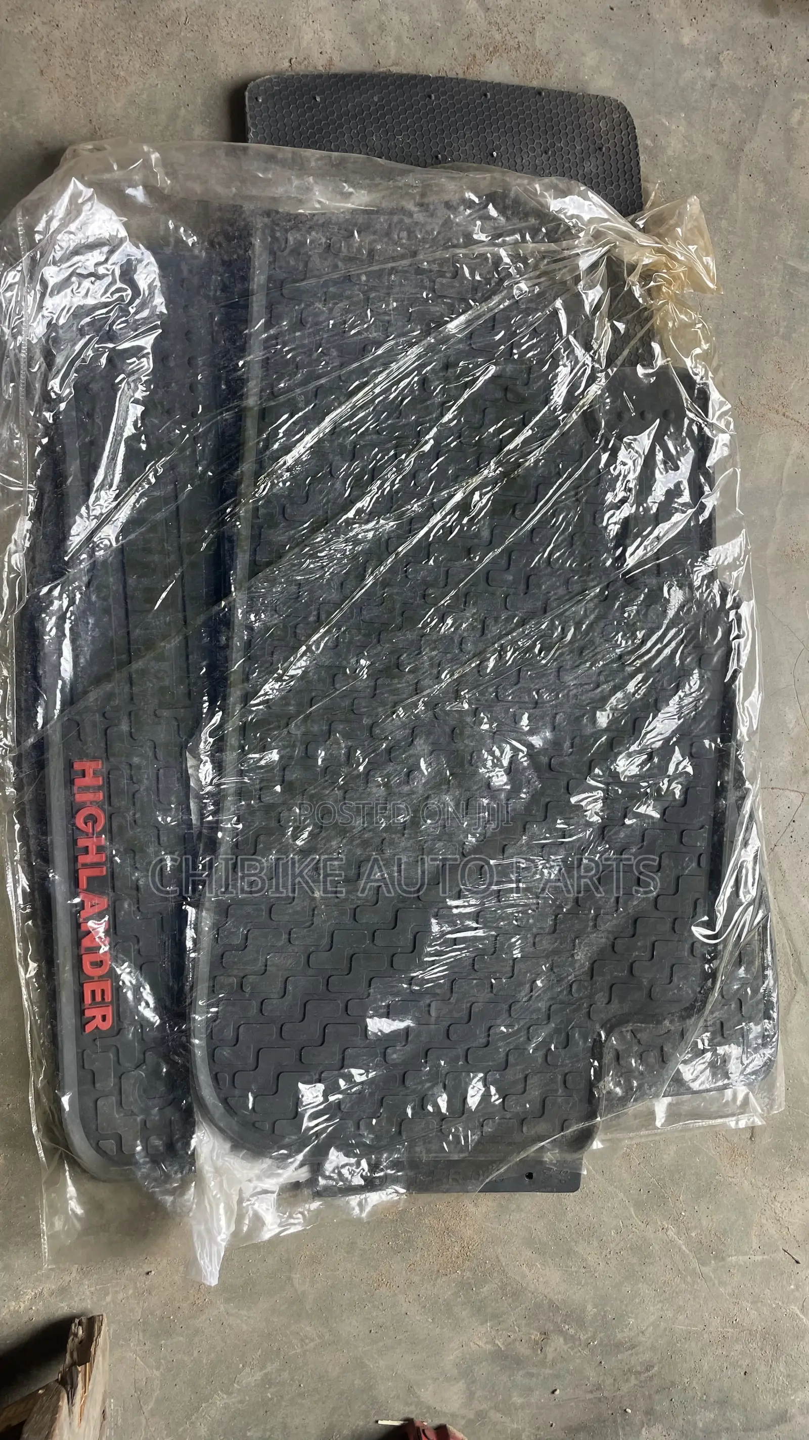 Highlander 3 in 1 Rubber Floor Mat