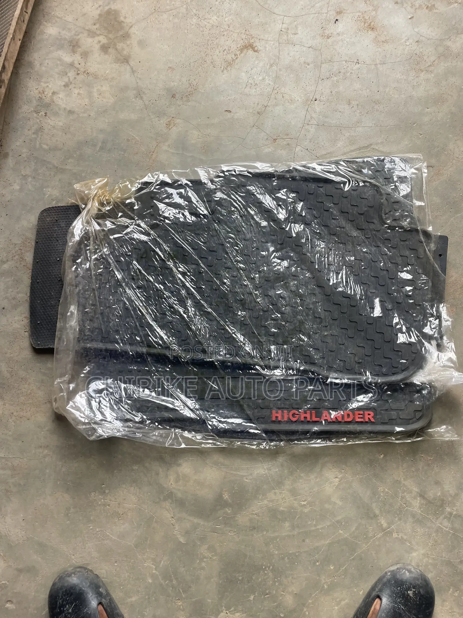 Highlander 3 in 1 Rubber Floor Mat