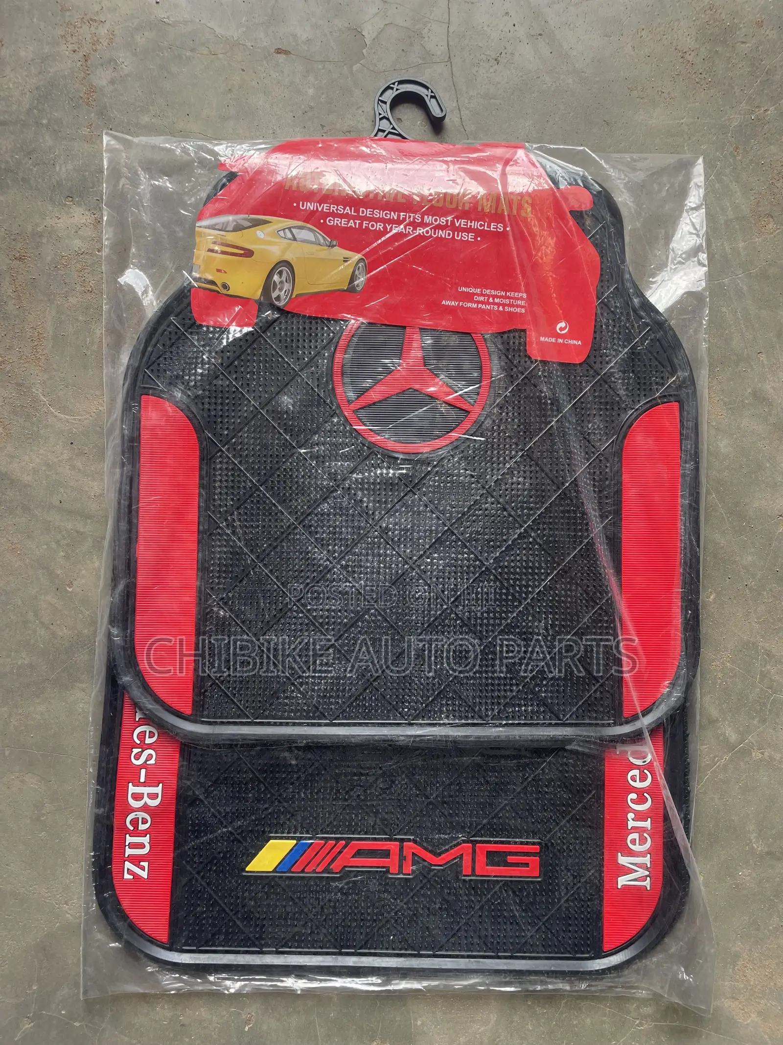 Mercedes Benz 5 in 1 Rubber Foot Mat