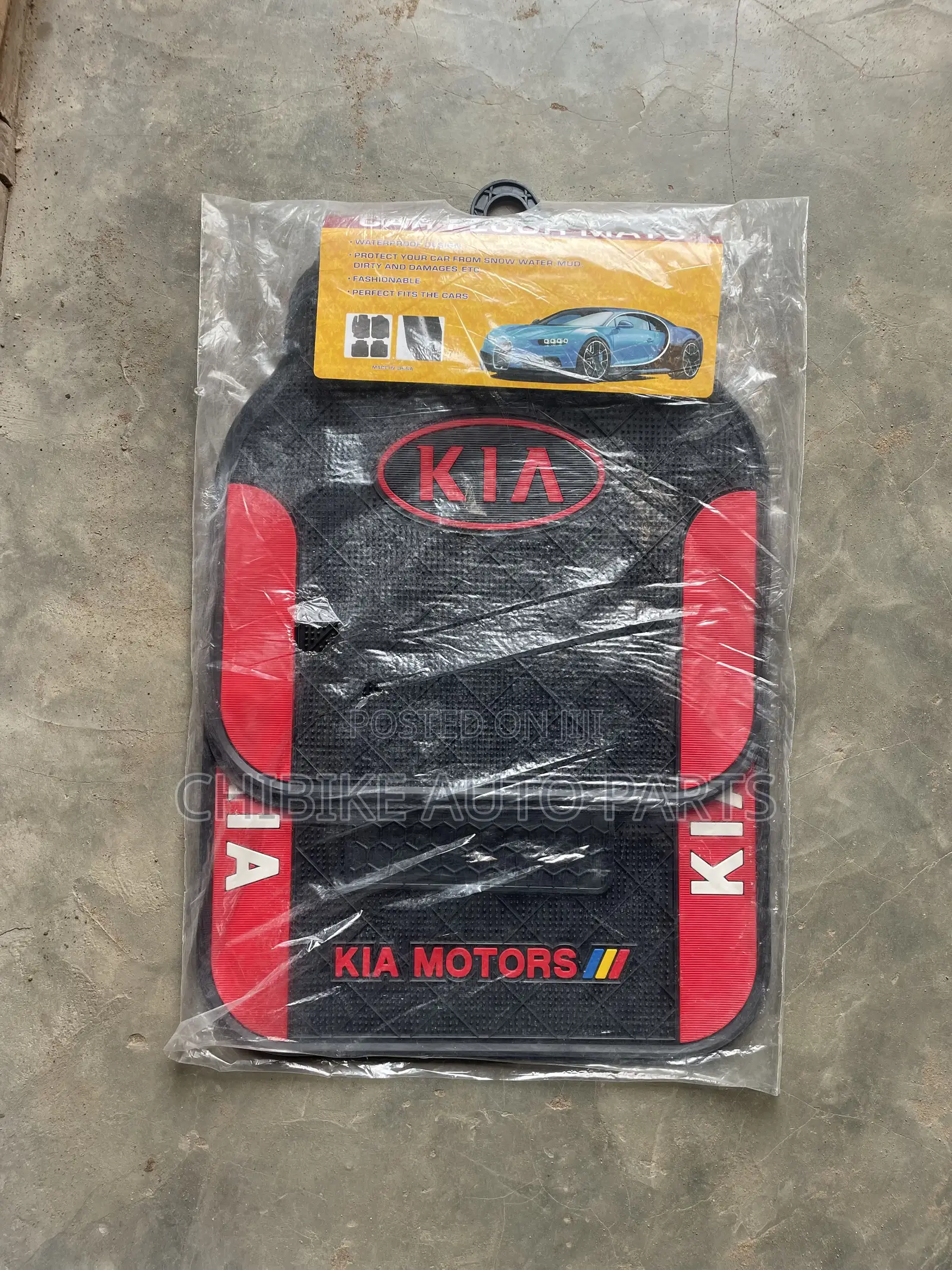 Kia 5 in 1 Rubber Foot Mat