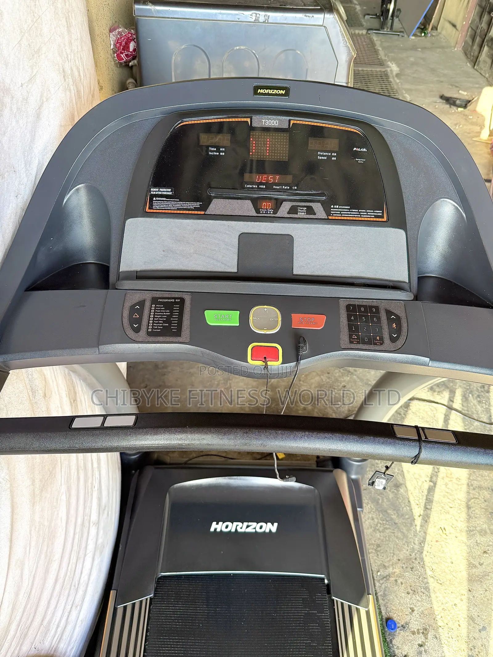 5hp Horizon T3000 Treadmill With Auto Incline ( 160kg User Weight )