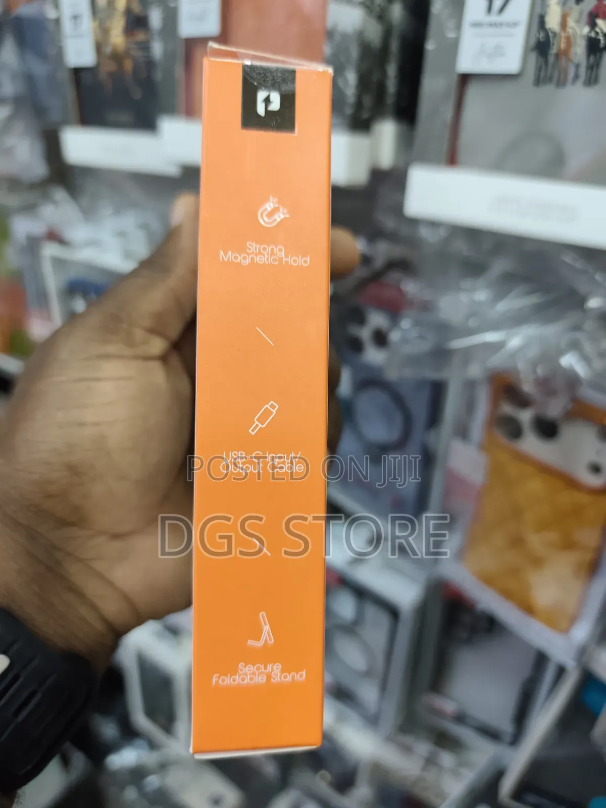 Porodo Magsafe 10,000mah Power Bank Integrated Usb C Cable Stand