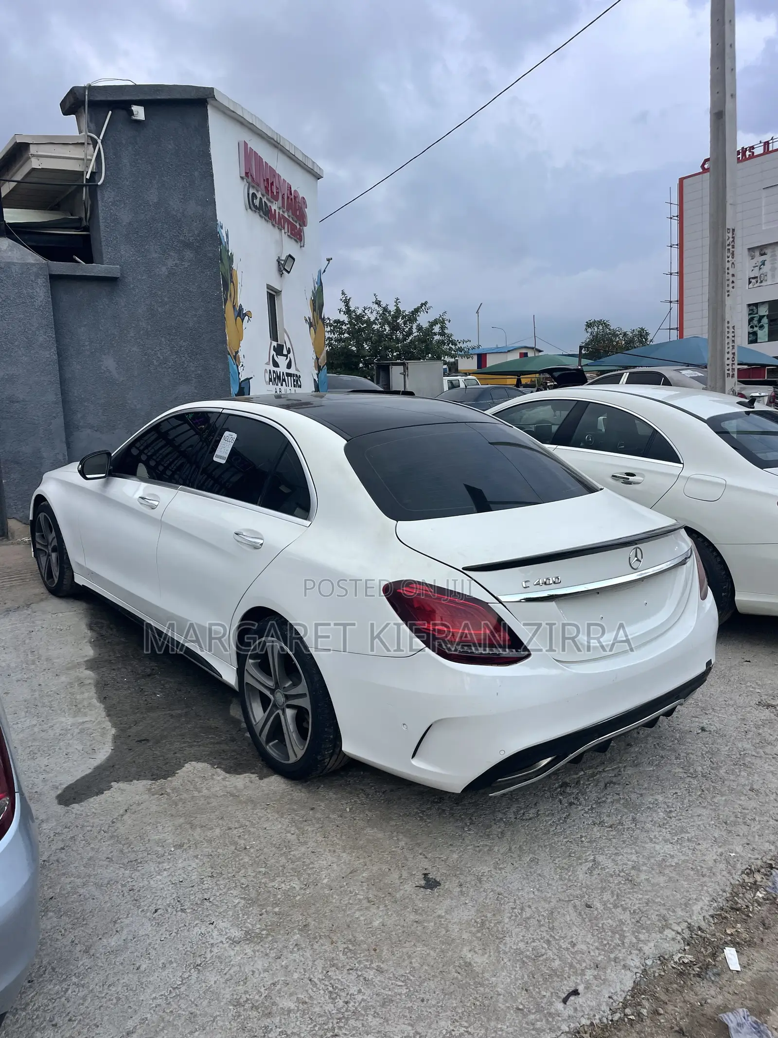 Mercedes-Benz C400 2016 White