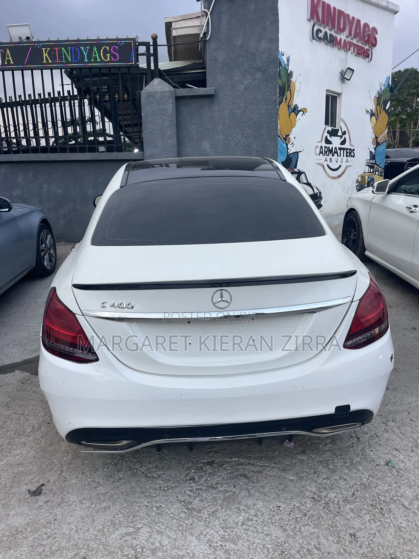 Mercedes-Benz C400 2016 White