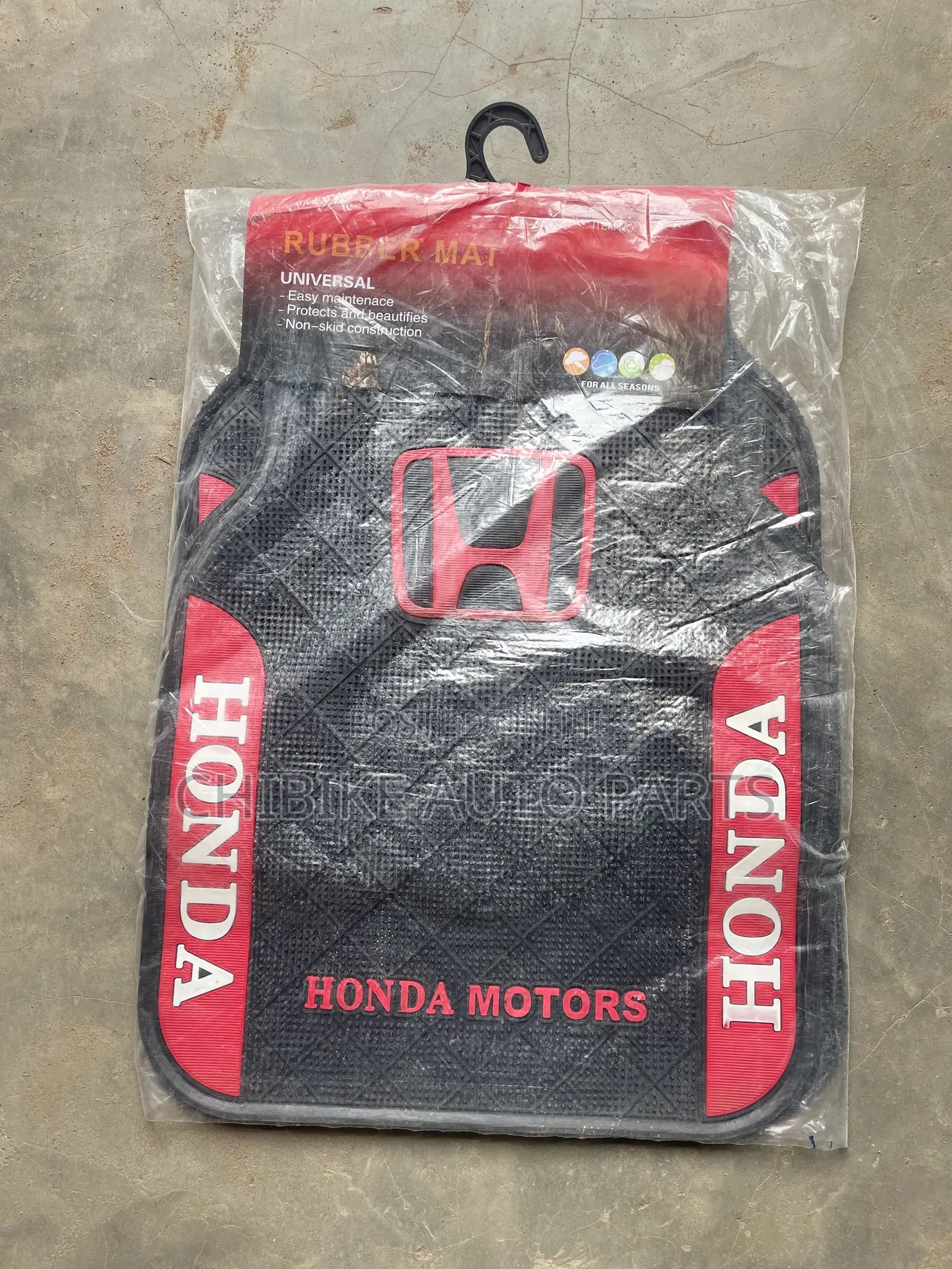 Honda 5 in 1 Rubber Foot Mat
