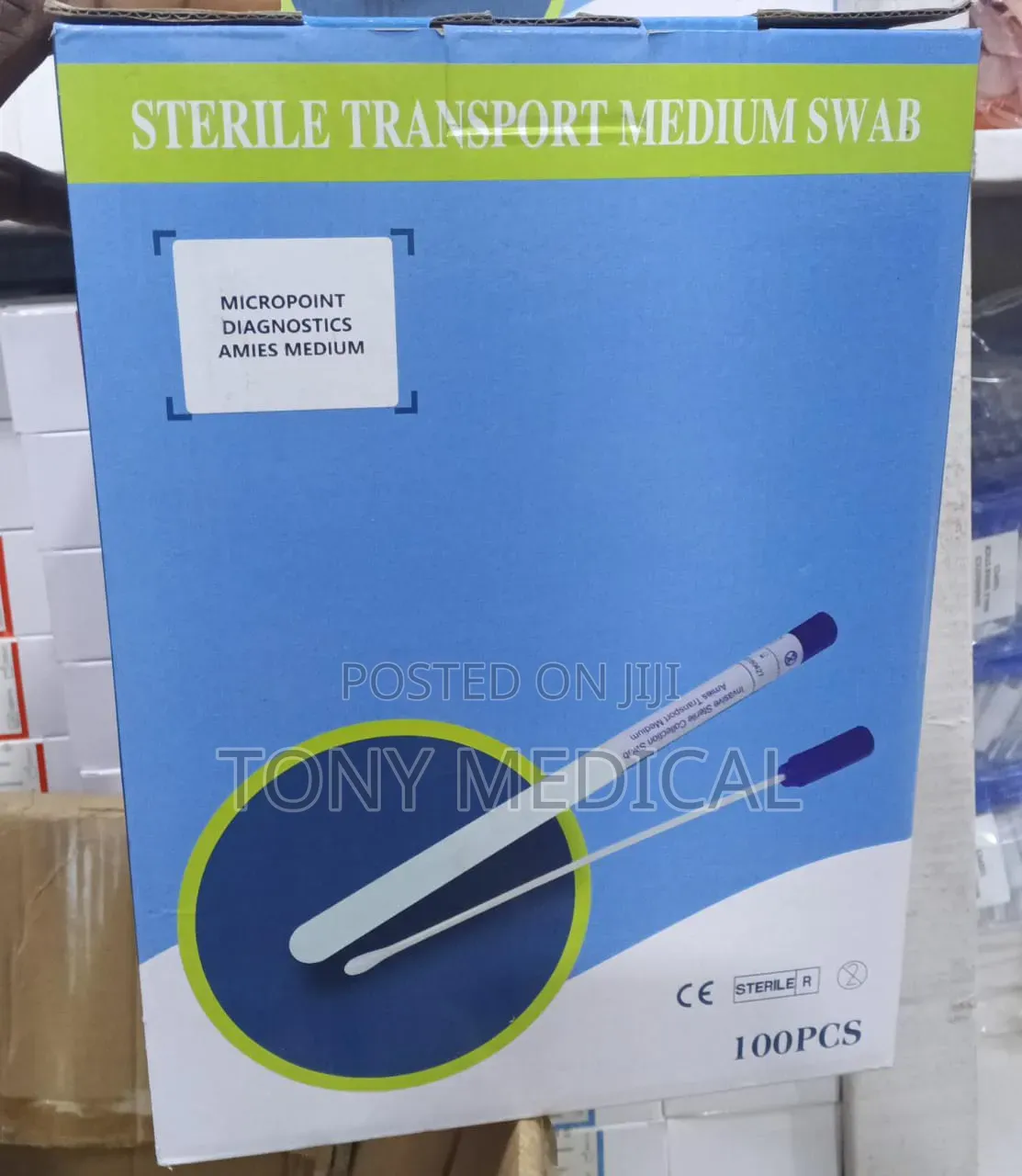 Sterile Amies Transport Media Swab Stick With Gel
