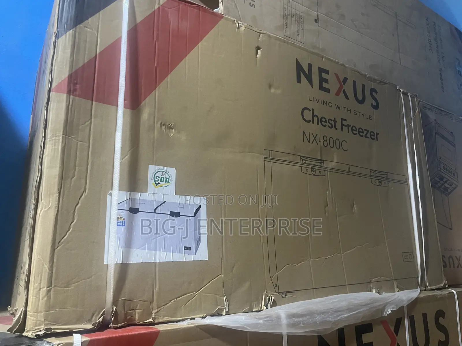 Nexus Chest Freezer 420 Liters - Nx-800