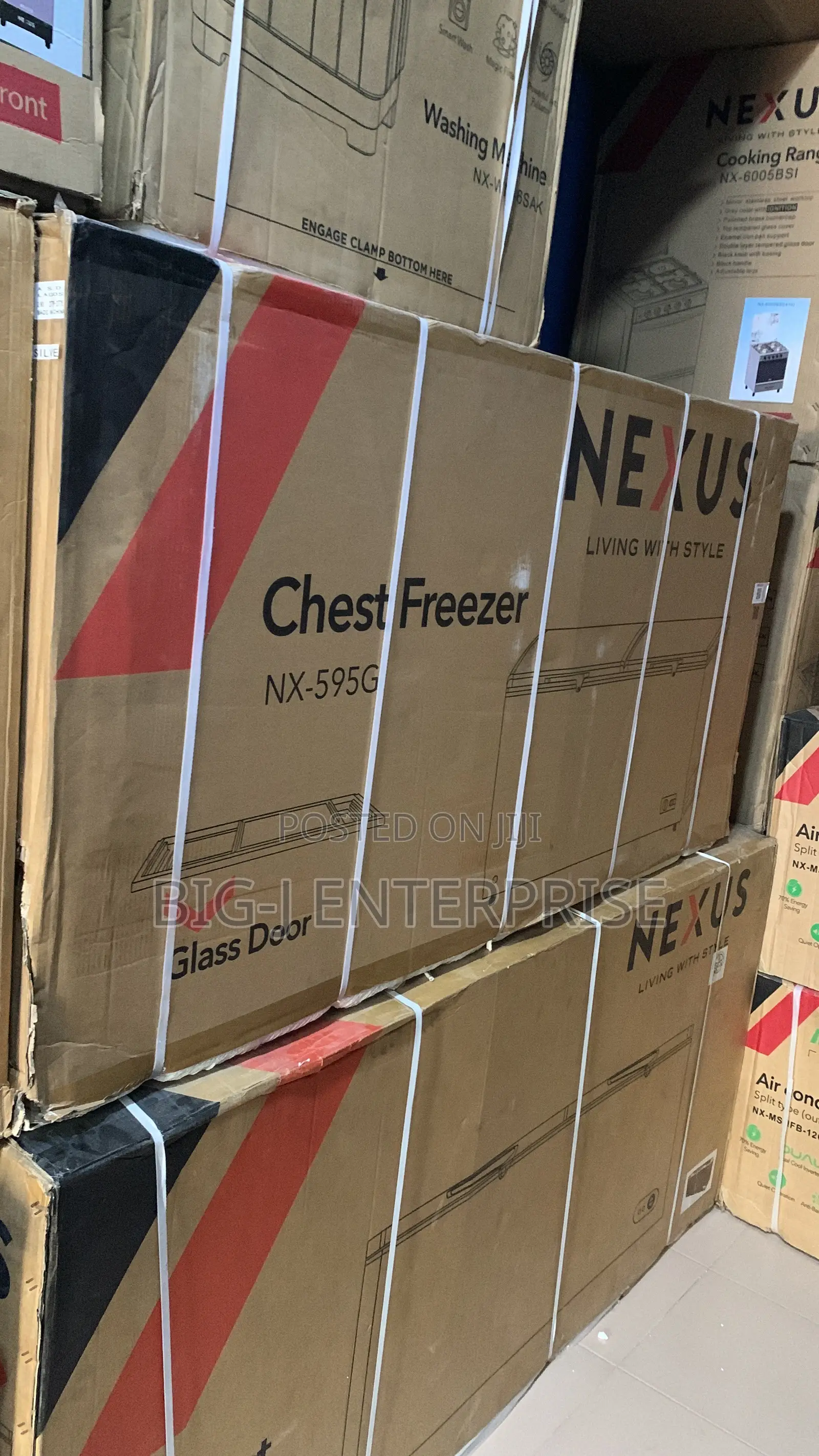 Nexus Chest Freezer 520 Liters - Nx-595