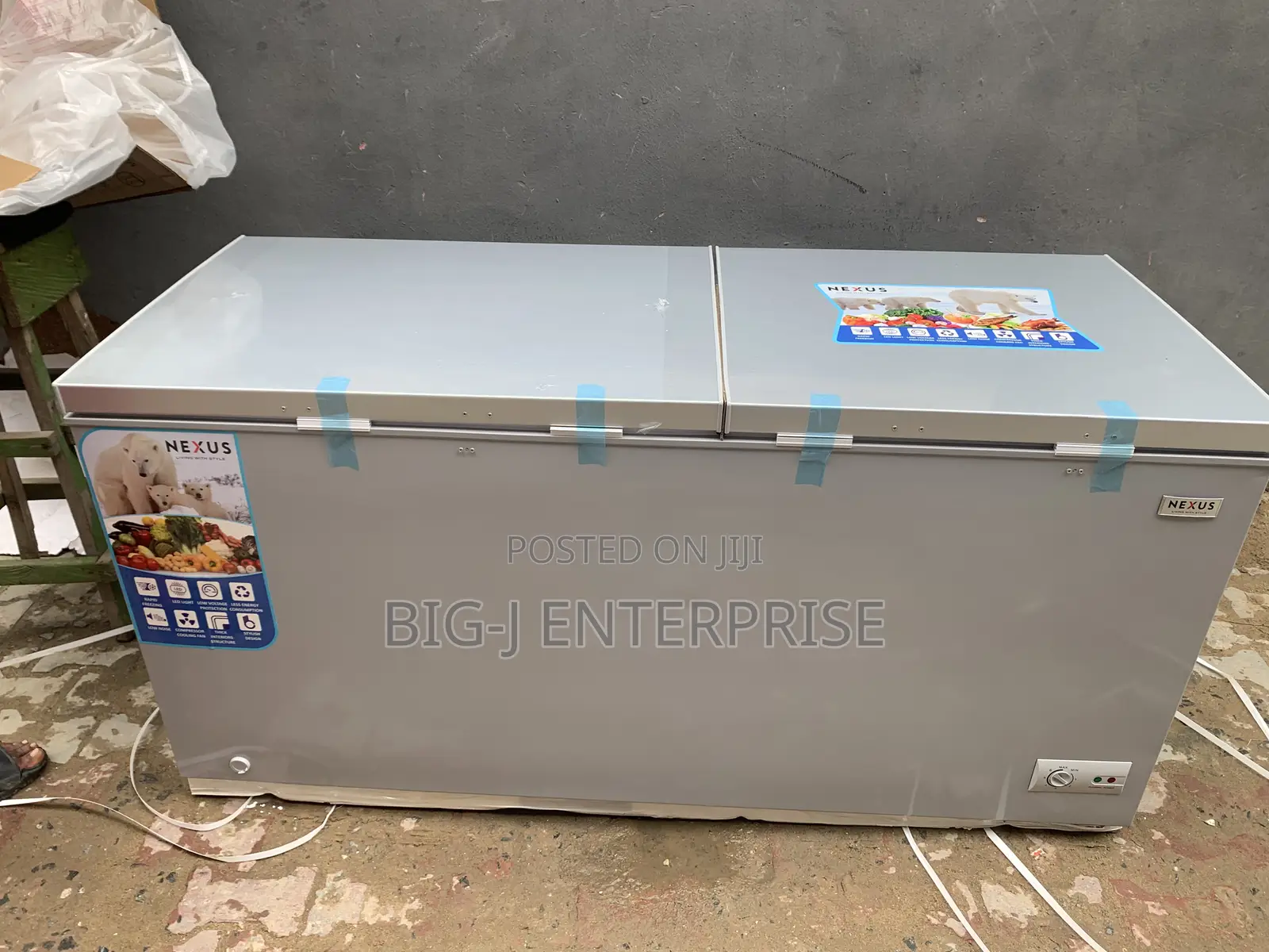 Nexus Chest Freezer 520 Liters - Nx-595