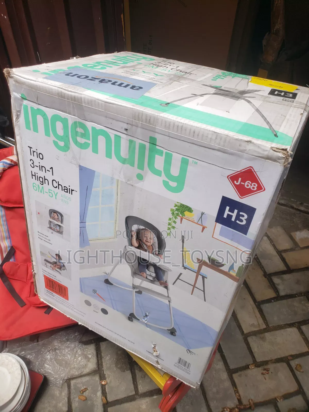 Brand New Ingenuity 3 in 1 Highchair