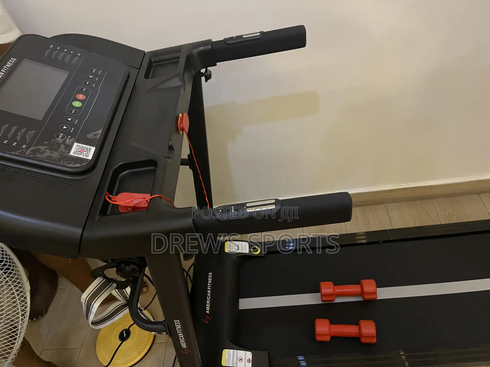 American Fitness 2hp Elite Treadmill – Foldable Home Gym Treadmill
