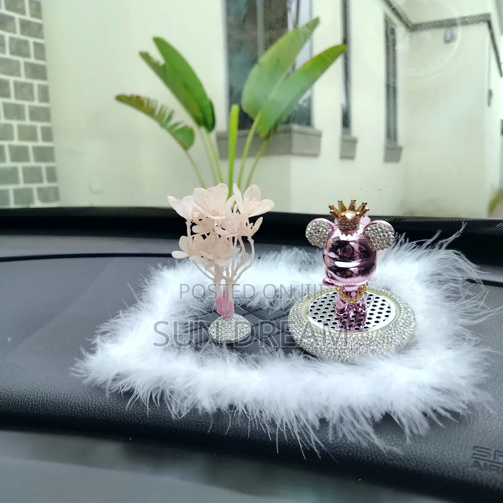 Home Decration Pink Bear Pink Decoration Gift for Car Air Freshener