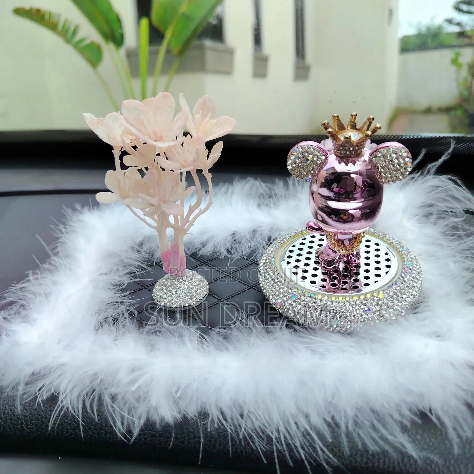 Home Decration Pink Bear Pink Decoration Gift for Car Air Freshener
