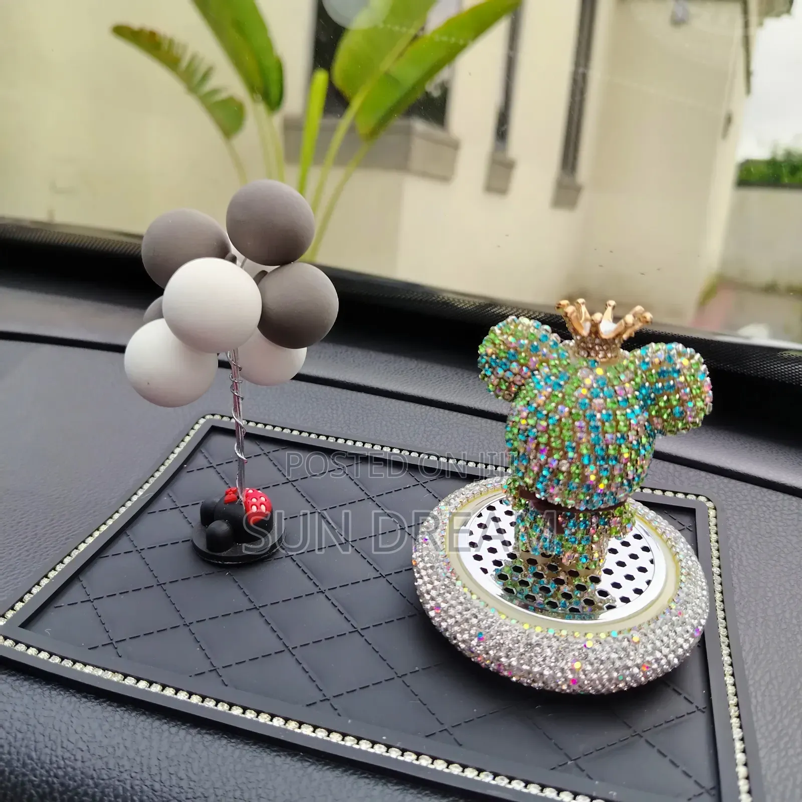 Home Decration Diamond Bear Car Air Freshener Scents for Cars