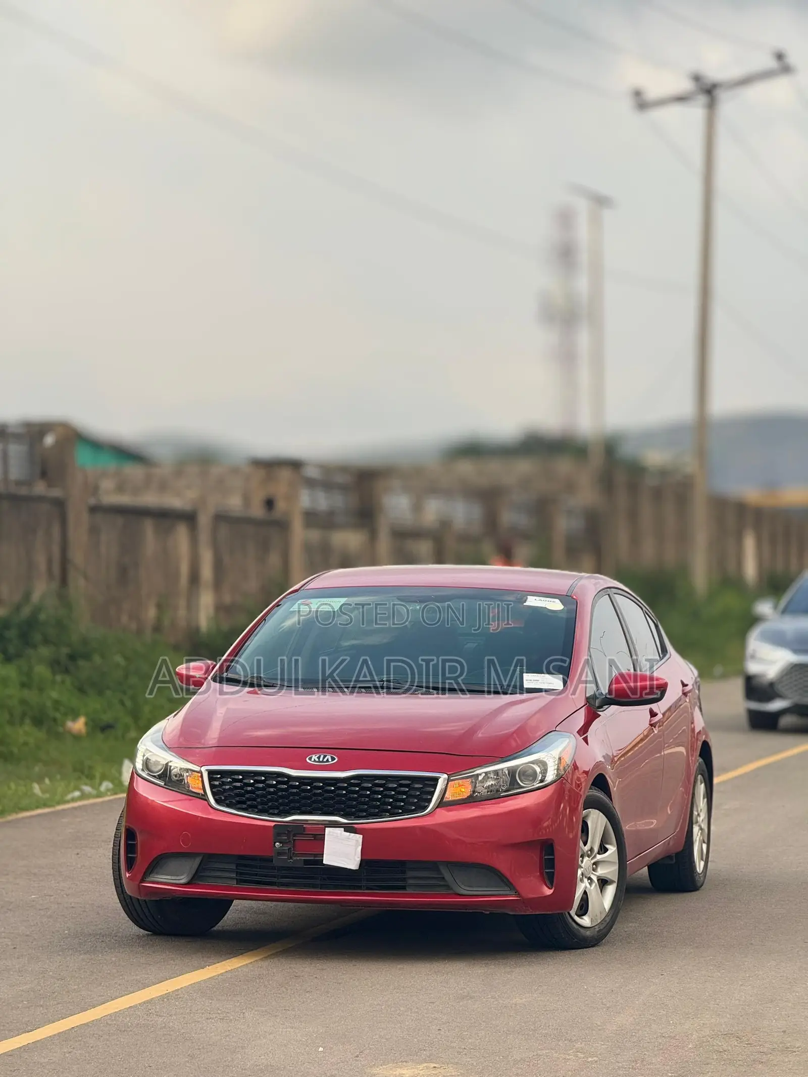Kia Forte 2017 Red