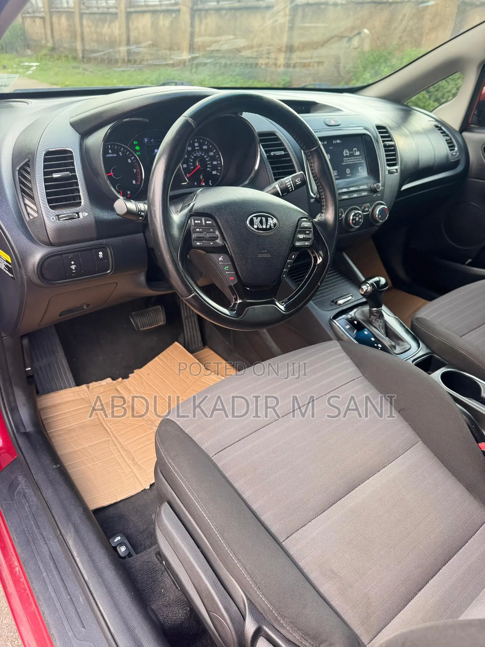 Kia Forte 2017 Red