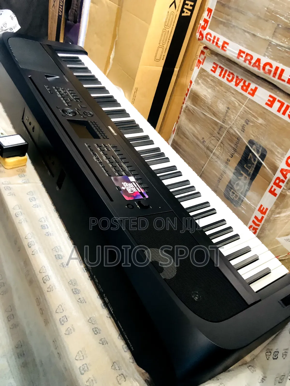 Yamaha DGX-670b, 88-Key Weighted Digital Piano With Sustain Foot Switc