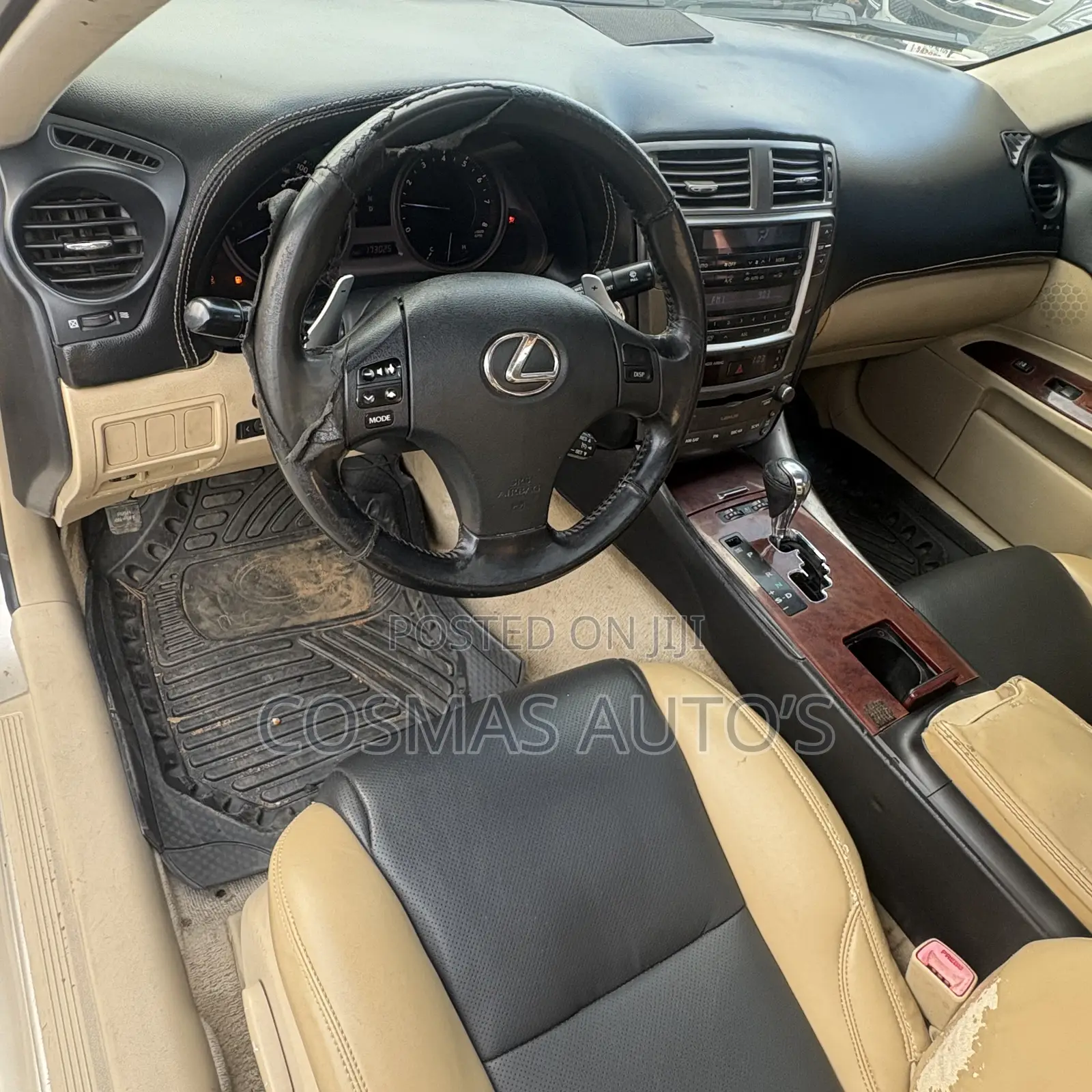 Lexus IS 250 AWD 2006 Gold
