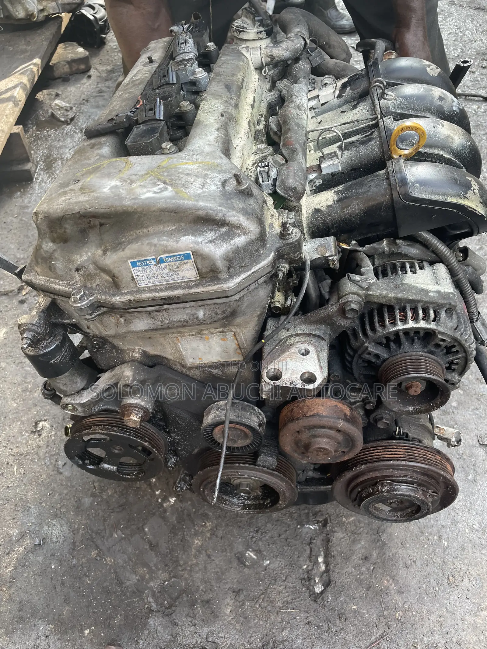 Complete Engine and Gearbox for Toyota Corolla 2005 - 2007 Model. 1zz