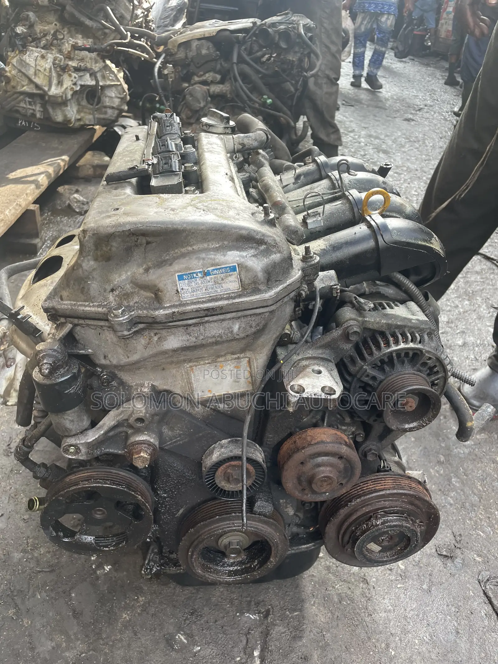 Complete Engine and Gearbox for Toyota Corolla 2005 - 2007 Model. 1zz