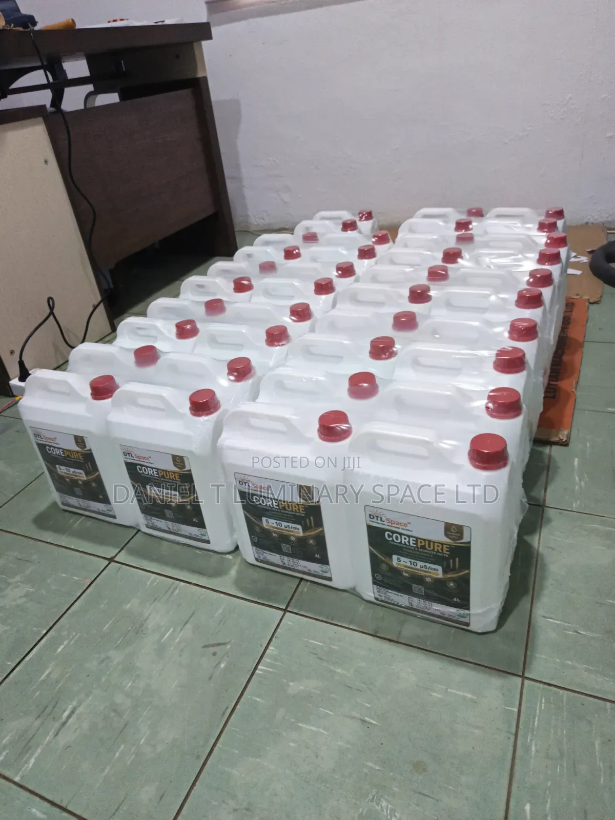 Deionised Demineralised Water