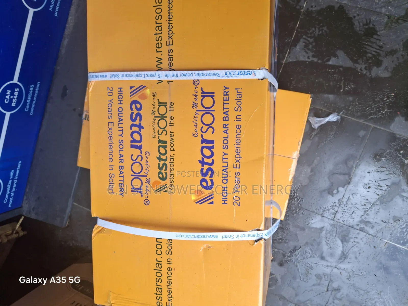 12v/200ahs Restasolar Deep Cycle Vrla Rechargeable Battery