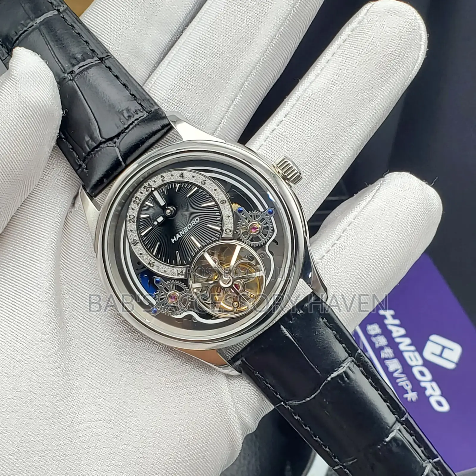 High Quality Jacob Co Leather Automatic
