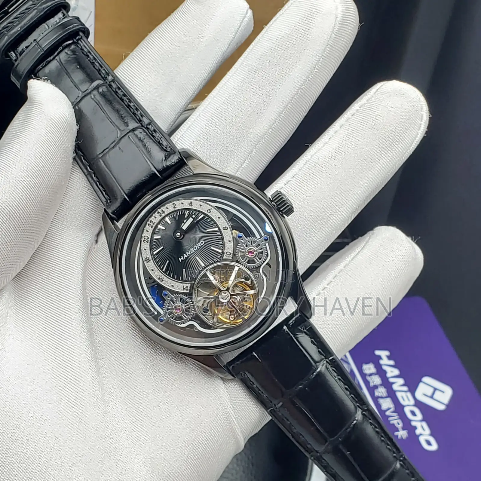 High Quality Jacob Co Leather Automatic