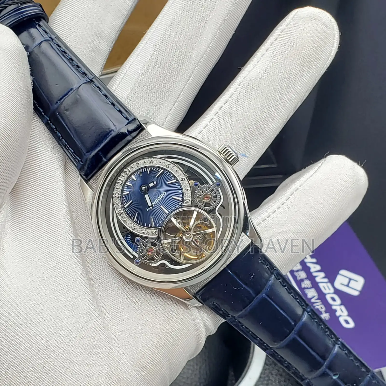 High Quality Jacob Co Leather Automatic