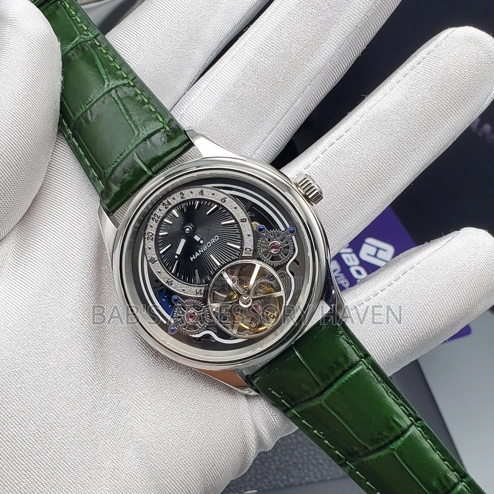 High Quality Jacob Co Leather Automatic