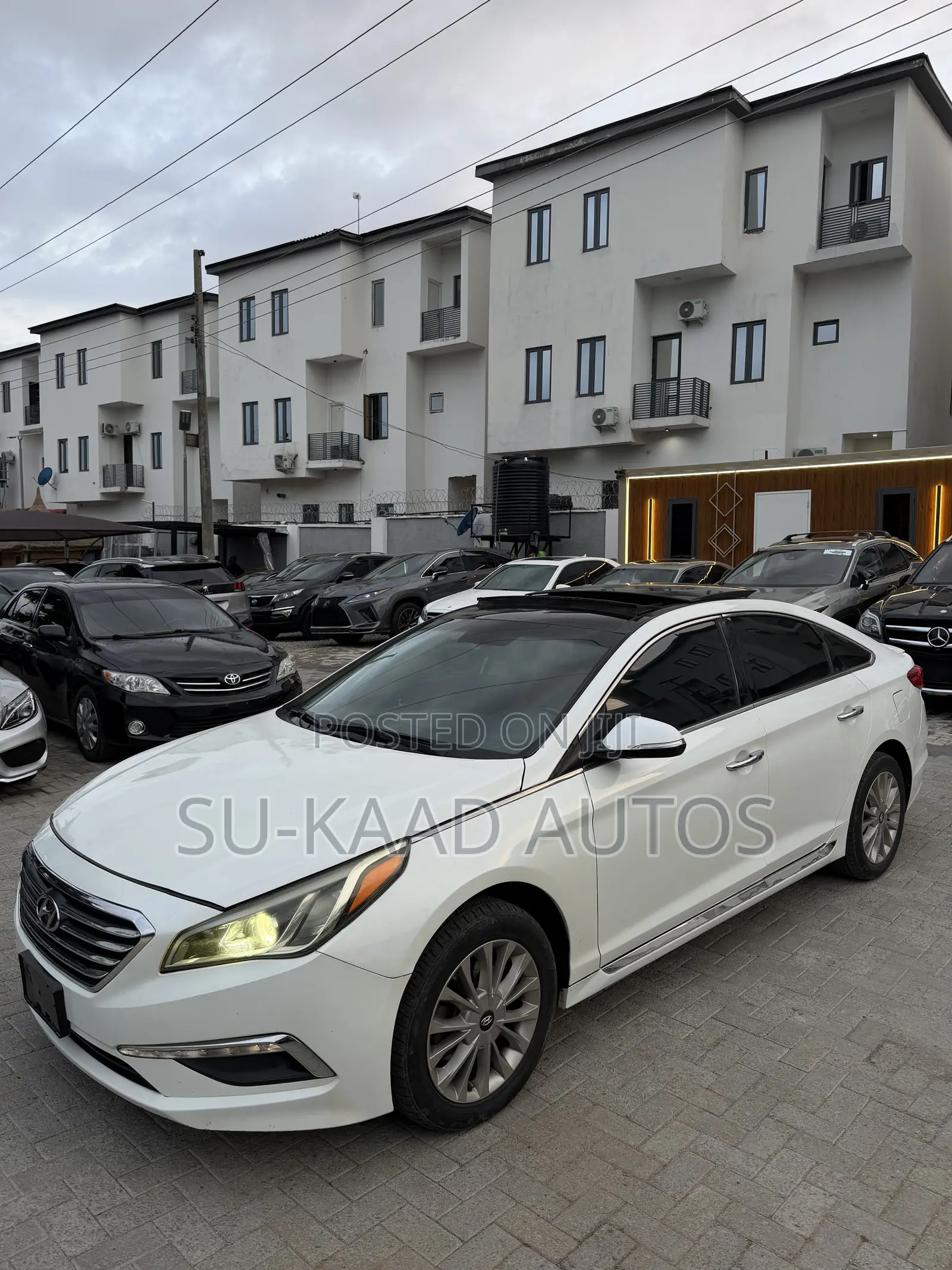 Hyundai Sonata Limited Sedan FWD (2.4L 4cyl 6A) 2016 White