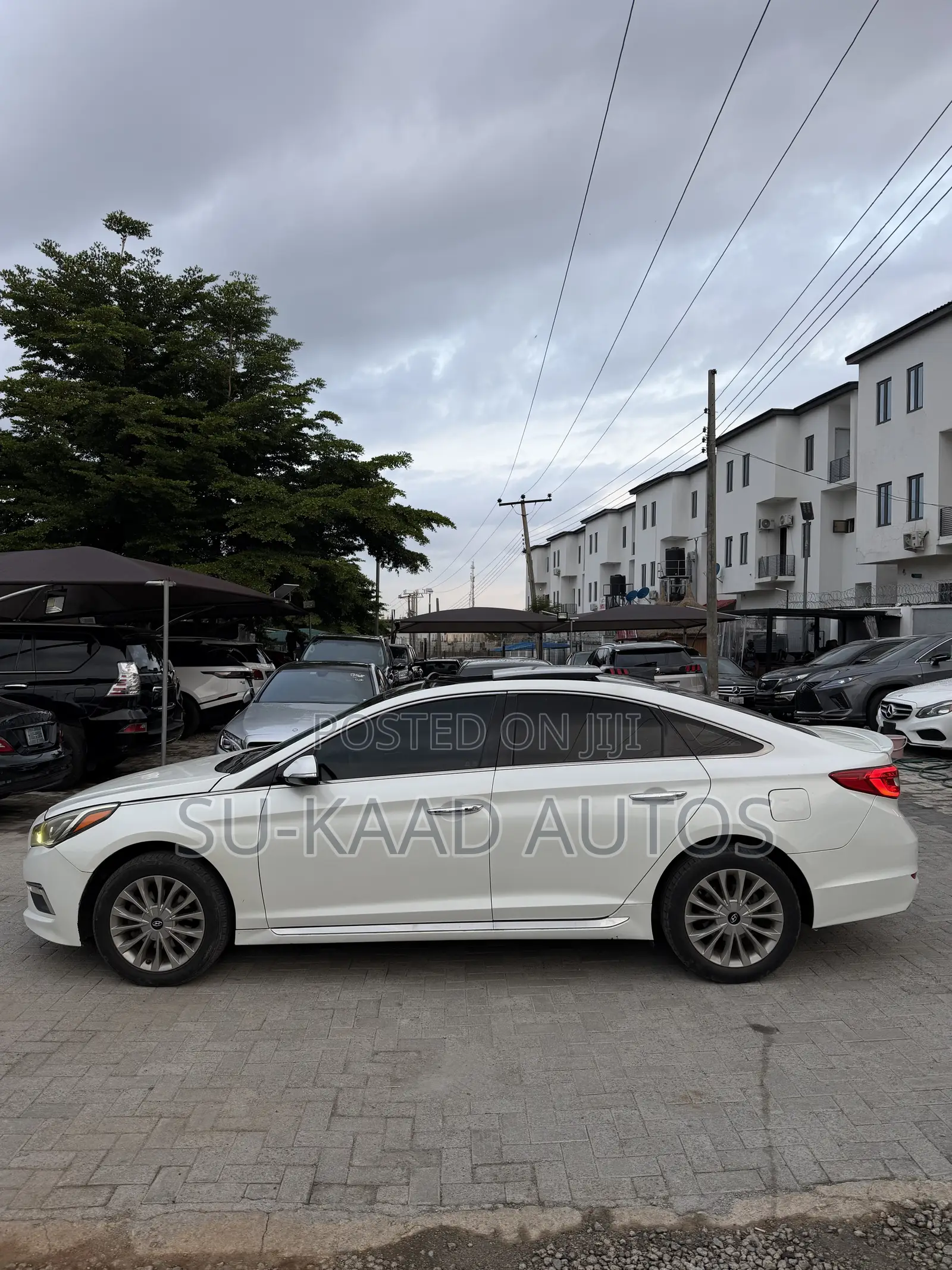 Hyundai Sonata Limited Sedan FWD (2.4L 4cyl 6A) 2016 White